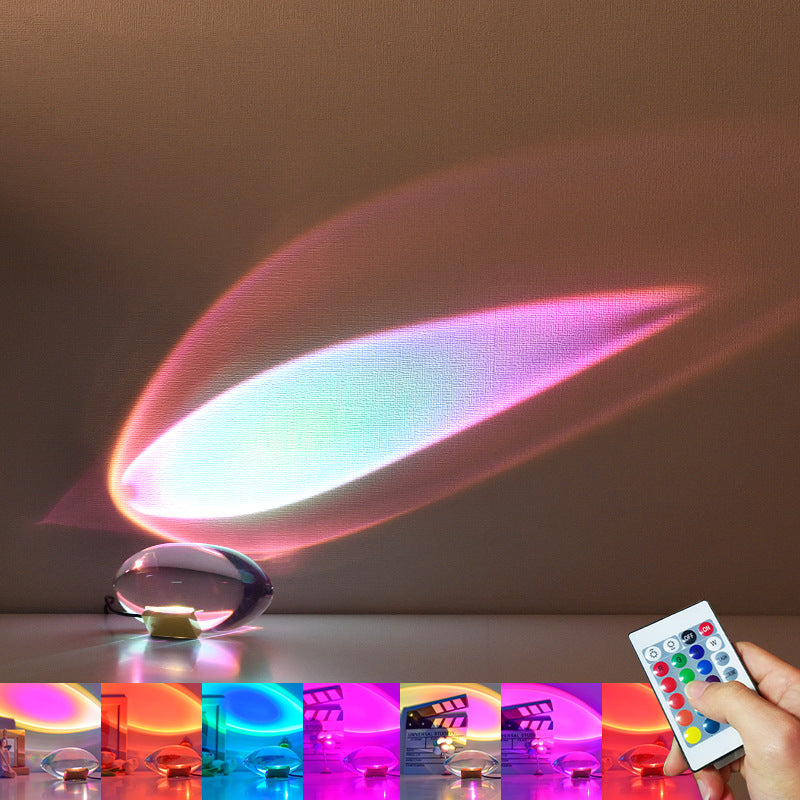 Angel Eye Crystal Bedside Table Lamp