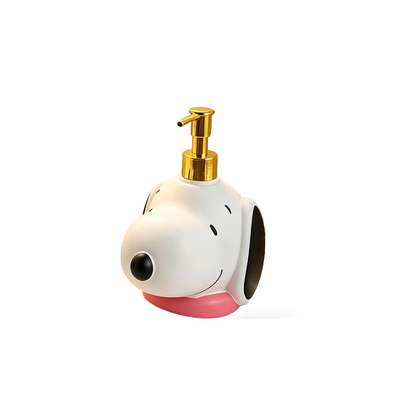 Snoopy Cartoon Soap Dispenser Bottle