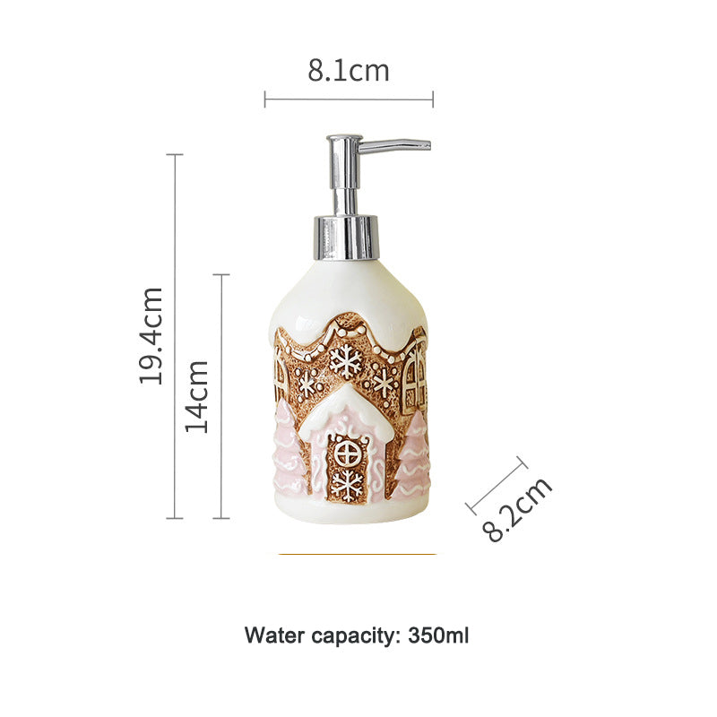 Ceramic Home Dispenser Bottles Set