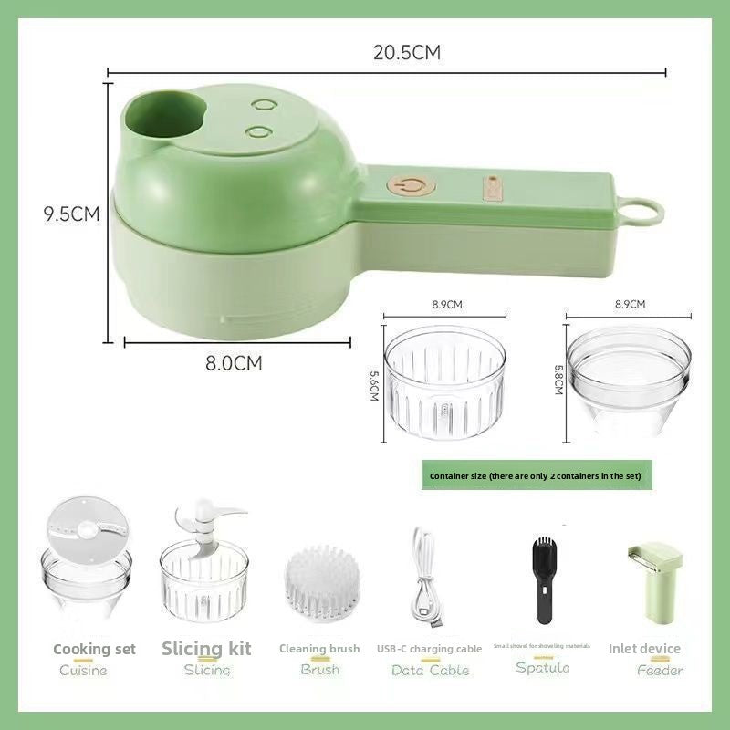Handheld Electric Vegetable Cutter & Slicer