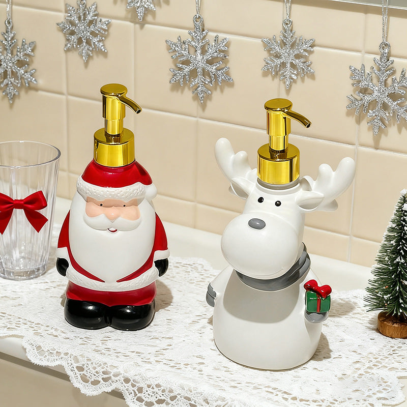 Santa Claus Hand Soap Pump Bottle