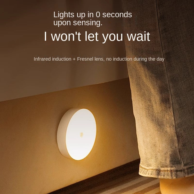 Smart Motion Sensor Night Light with Wireless Charging