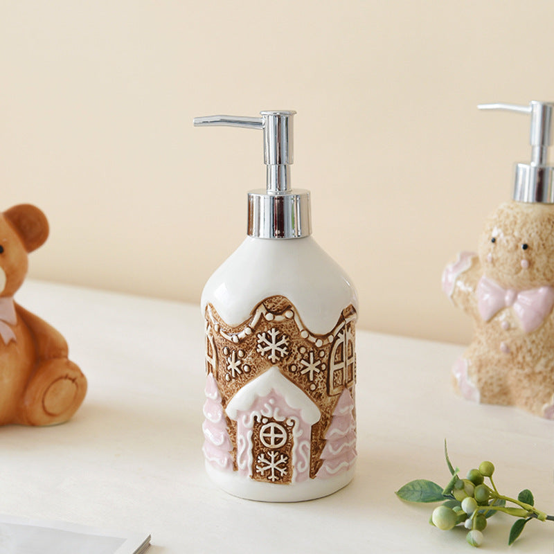 Ceramic Home Dispenser Bottles Set