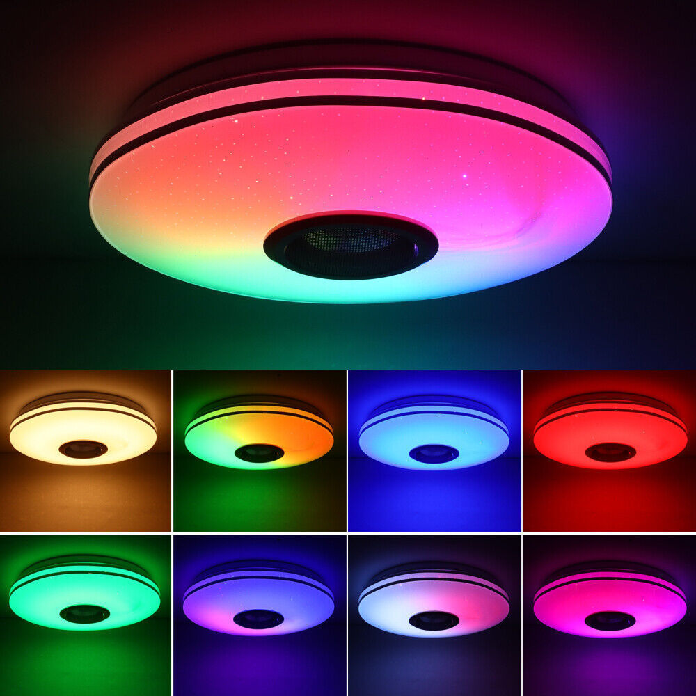 Bluetooth RGB LED Ceiling Lamp with App Control