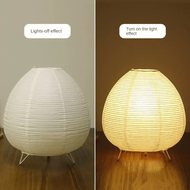 Japanese Lantern Table Lamp – Noguchi Style