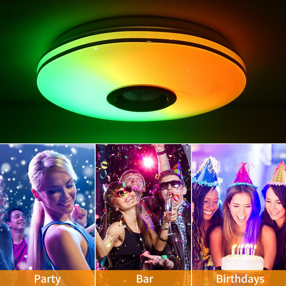 Bluetooth RGB LED Ceiling Lamp with App Control