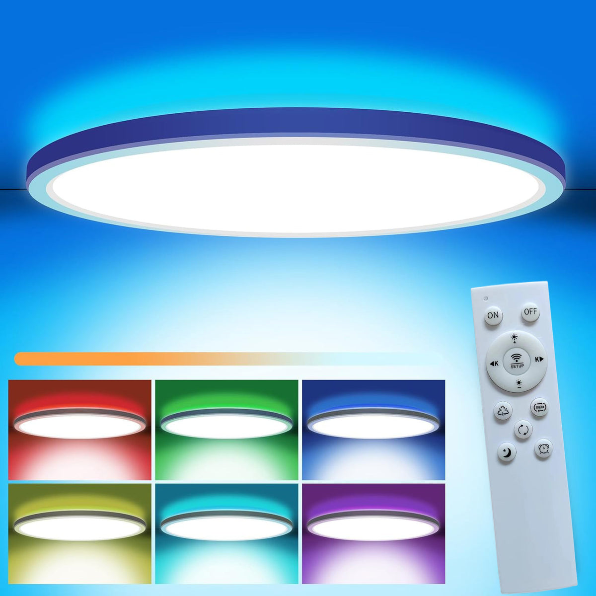 Smart Ceiling Light with Alexa & Bluetooth