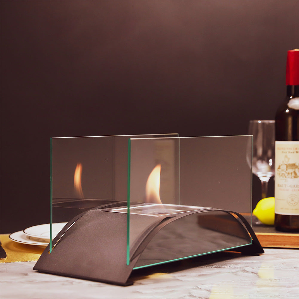 Luxury Alcohol Fireplace with Real Flame