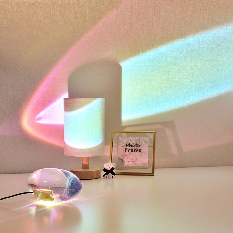 Angel Eye Crystal Bedside Table Lamp