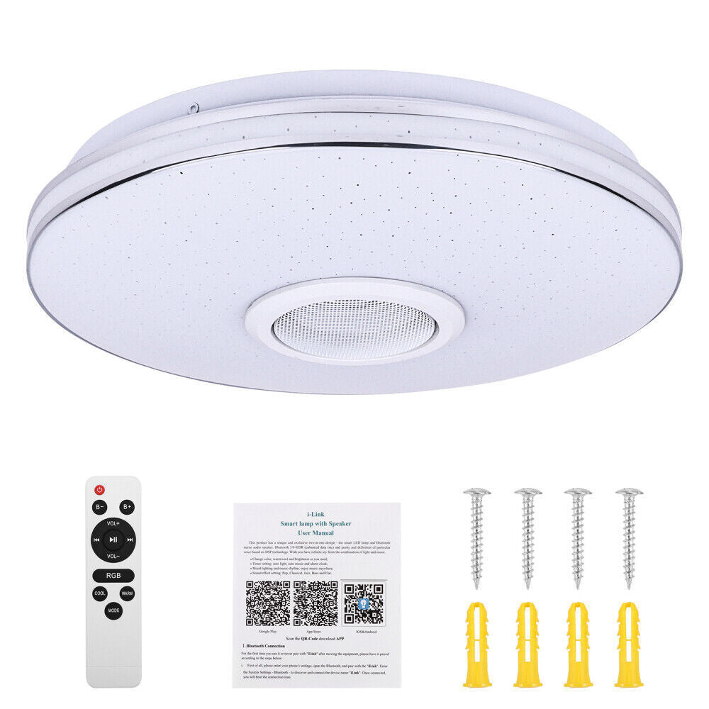 Bluetooth RGB LED Ceiling Lamp with App Control