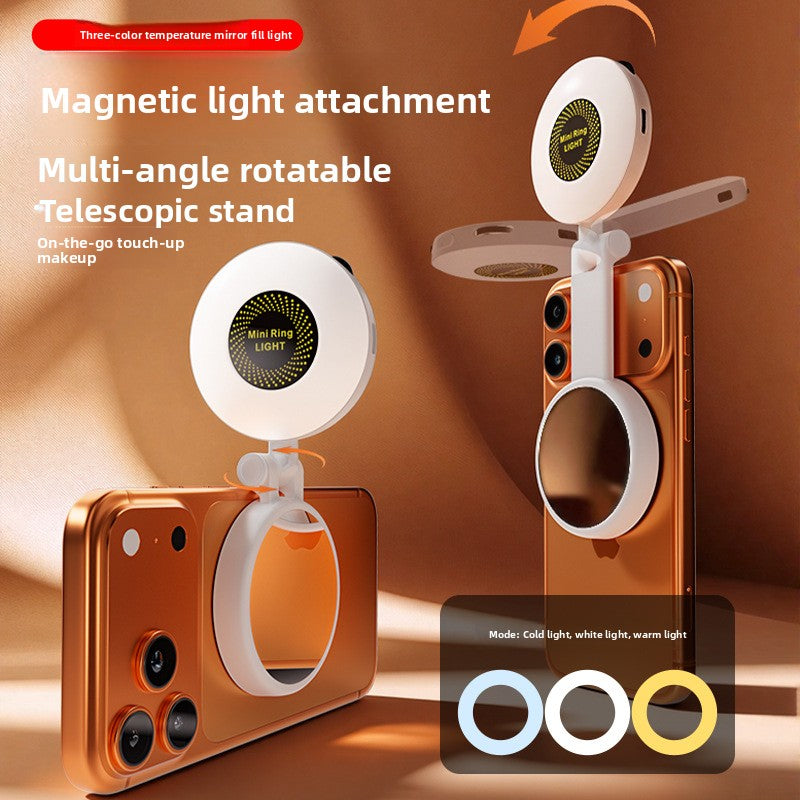 Magnetic Phone Fill Light – Adjustable Color Temp