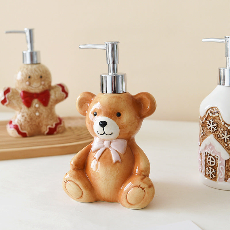 Ceramic Home Dispenser Bottles Set