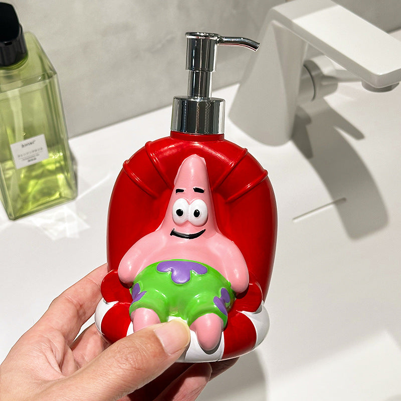 Patrick Star Squeeze Soap Dispenser Bottle