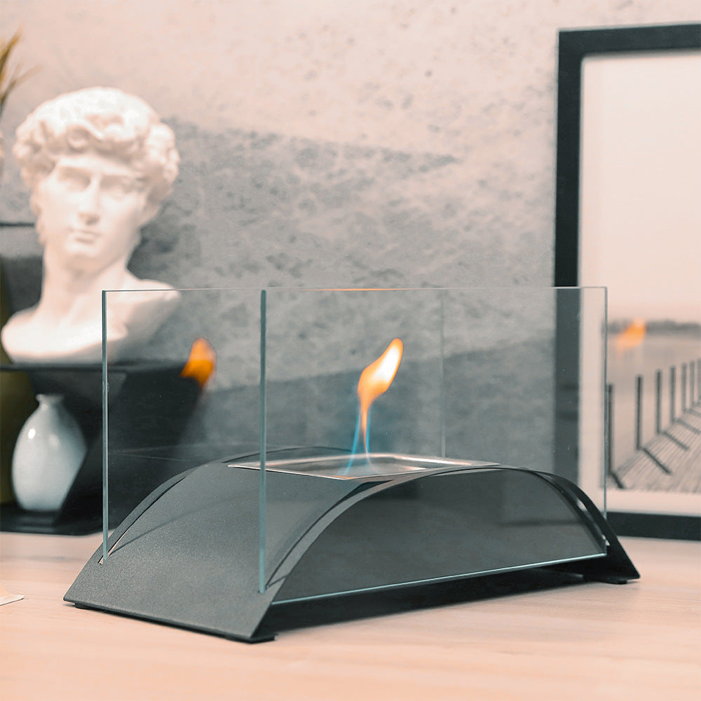Luxury Alcohol Fireplace with Real Flame
