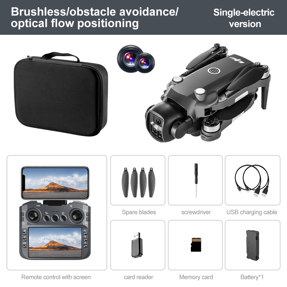 8K HD Drone with Triple Camera & Obstacle Avoidance
