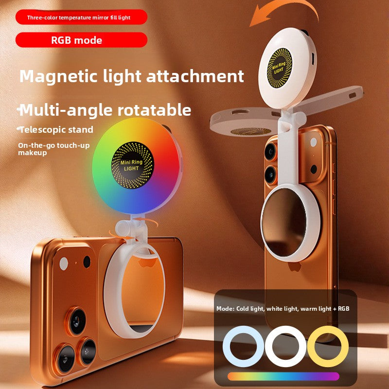Magnetic Phone Fill Light – Adjustable Color Temp