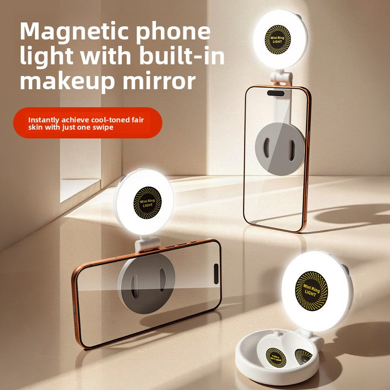 Magnetic Phone Fill Light – Adjustable Color Temp